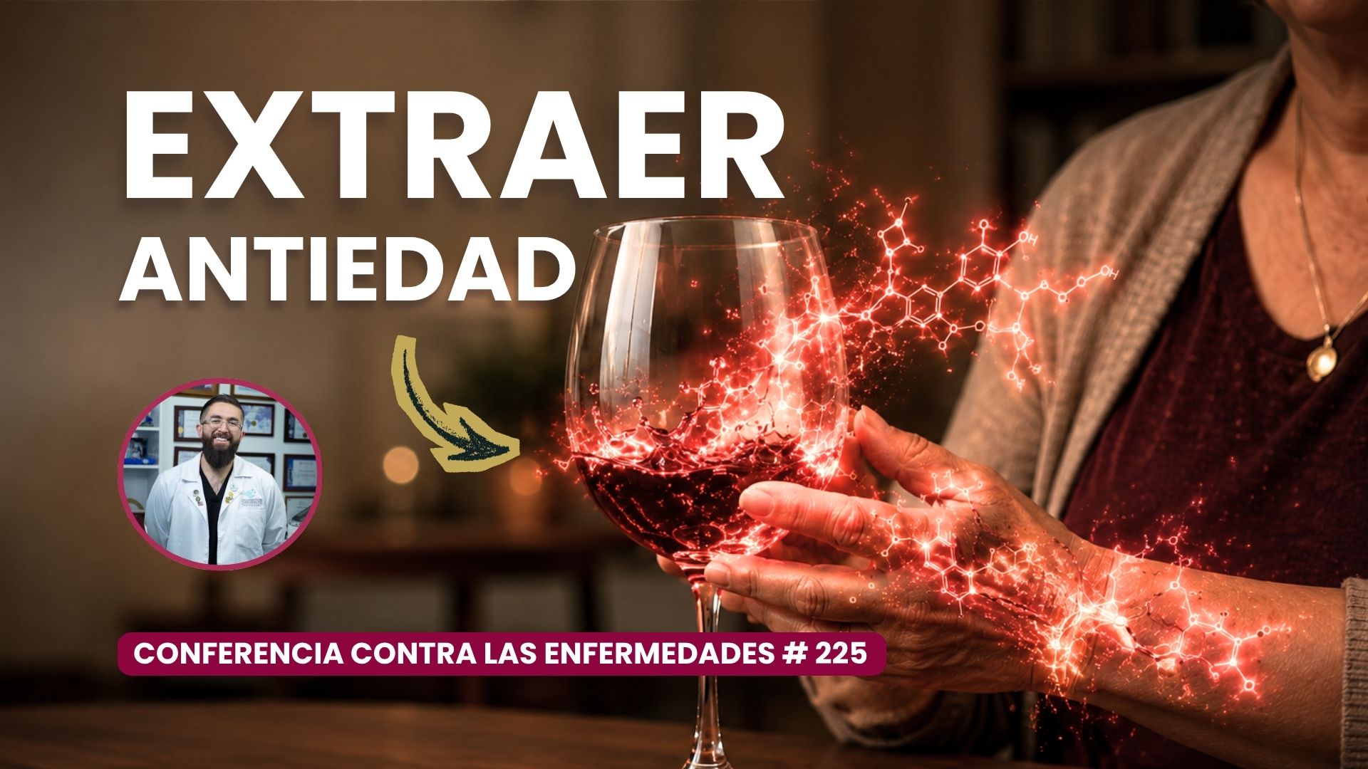 Detener el envejecimiento con el pan y el vino