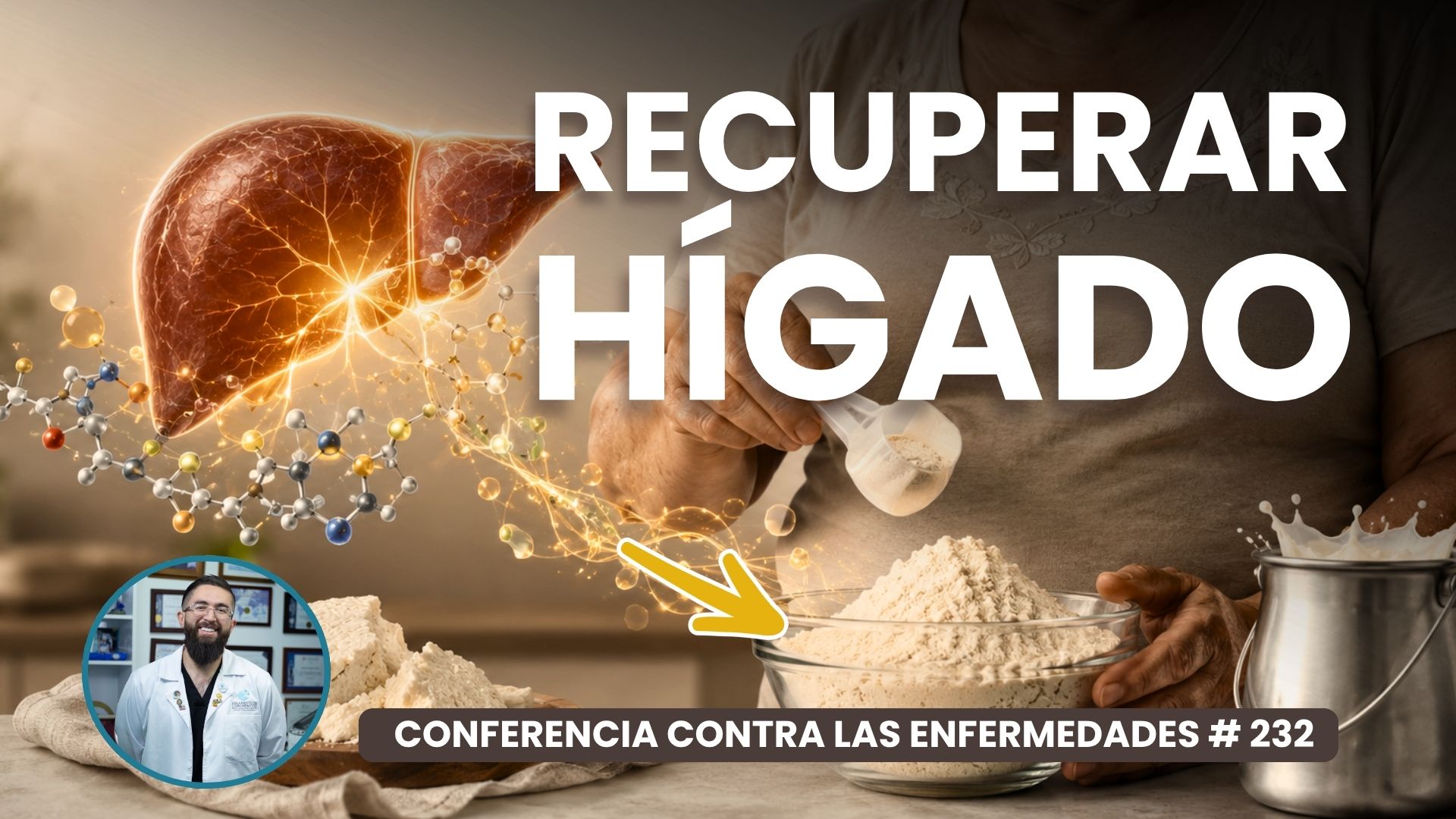 PROTEINA DE SUERO REGENERA FUNCIONES DEL HIGADO
